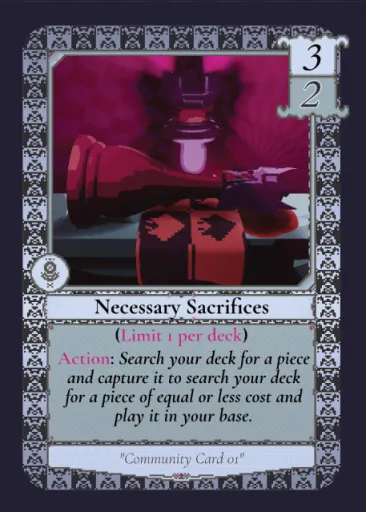 Necessary Sacrifices